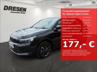 Gebraucht Opel Corsa GS Line 101 PS (74 kW) 2025 Schwarz Kleinwagen