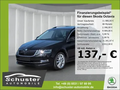 Brugt Skoda Octavia Style 150 HK (110 kW) 2018 Sort Stationcar