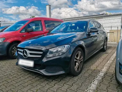 Brugt Mercedes C200 136 HK (100 kW) 2015 Sort Stationcar
