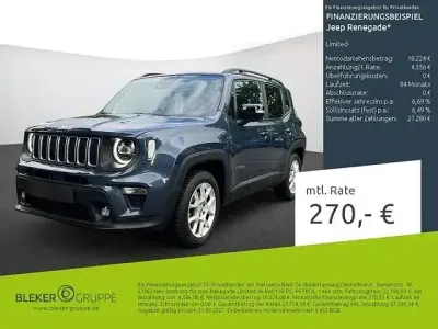 Gebraucht Jeep Renegade Limited 131 PS (96 kW) 2024 Blue shade SUV