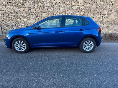 Gebraucht VW Polo Highline 95 PS (69 kW) 2021 Blau Limousine