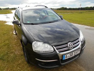 Używany VW Golf V Comfortline 102 KM (75 kW) 2007 Czarny Kombi