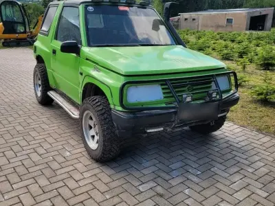 Gebraucht Suzuki Vitara 80 PS (58 kW) 1994 Grün Cabrio