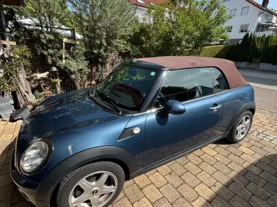 Usado Mini Cooper Cabriolet 120 CV (88 kW) 2009 Azul Descapotable