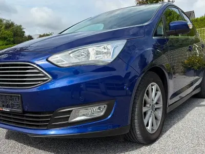 Gebraucht Ford C-MAX Titanium 120 PS (88 kW) 2016 Blau Van / Kleinbus