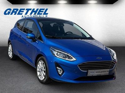 Gebraucht Ford Fiesta Titanium 101 PS (74 kW) 2019 Blau Kleinwagen
