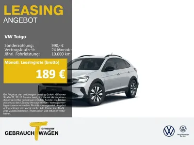 Brugt VW Taigo Life 116 HK (85 kW) 2025 Sølv SUV