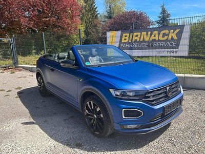 Second-hand VW T-Roc Cabriolet R-line Edition 150 CP (110 kW) 2021 Albastru Cabrio