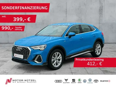 Brugt Audi Q3 S-Line 150 HK (110 kW) 2022 Blå SUV