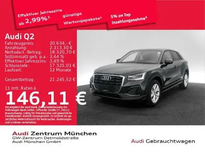 Gebraucht Audi Q2 Comfort 110 PS (80 kW) 2022 Manhattangrau metallic SUV