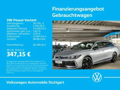 Second-hand VW Passat R-line 193 CP (141 kW) 2025 Argintiu Break