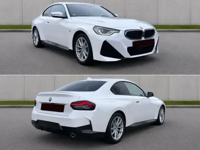 Gebraucht BMW 220 M Sport 184 PS (135 kW) 2023 Weiß Coupé