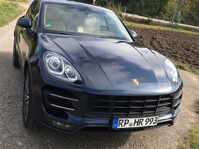 Second-hand Porsche Macan Turbo 400 CP (294 kW) 2015 Albastru SUV