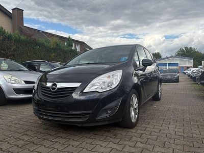 Gebraucht Opel Meriva 101 PS (74 kW) 2012 Schwarz Van / Kleinbus