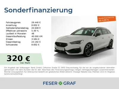Gebraucht Cupra Leon VZ 245 PS (180 kW) 2024 Weiss Kombi