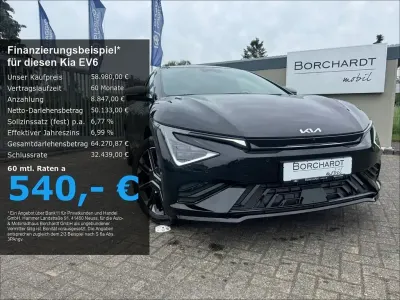 Neu Kia EV6 GT-Line 167 kW (228 PS) 2026 Schwarz SUV