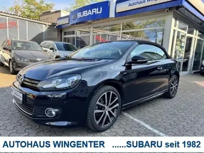 Gebraucht VW Golf Cabriolet Allstar 150 PS (110 kW) 2016 Deep black perleffekt (metallic) Cabrio