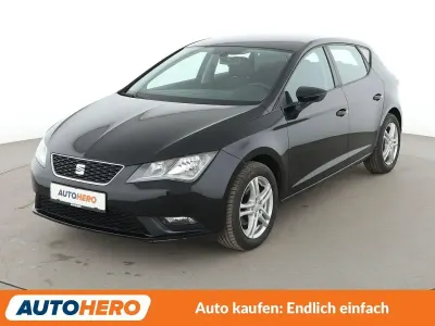 Usata Seat Leon Style 110 CV (80 kW) 2016 Nero Berlina