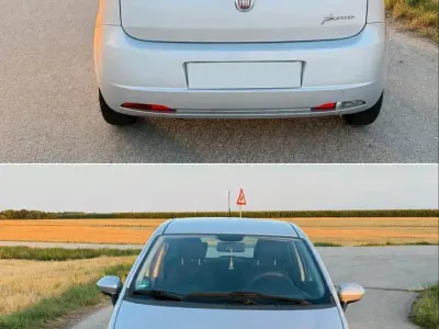 Gebraucht Fiat Punto Evo 69 PS (50 kW) 2011 Silber Kleinwagen