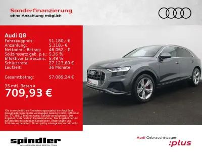 Gebraucht Audi Q8 S-Line 231 PS (169 kW) 2023 Daytonagrau perleffekt SUV