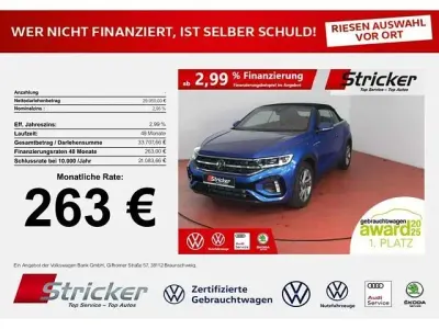 Gebraucht VW T-Roc Cabriolet R-line 150 PS (110 kW) 2025 Cabrio