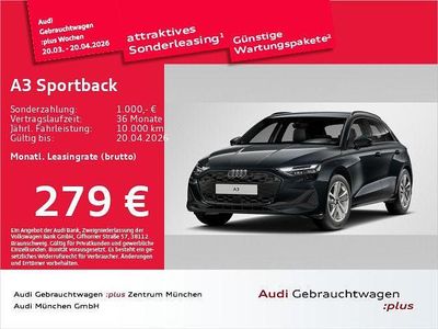 Gebraucht Audi A3 Ambiente 150 PS (110 kW) 2025 Manhattangrau metallic Limousine