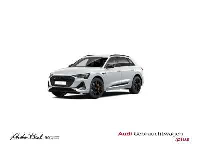 Gebraucht Audi e-tron S-Line 300 kW (408 PS) 2023 Gletscherweiß metallic SUV