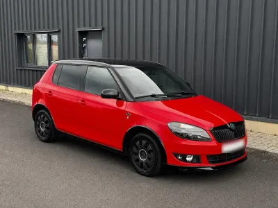Gebraucht Skoda Fabia Monte Carlo 77 PS (56 kW) 2011 Rot Kleinwagen