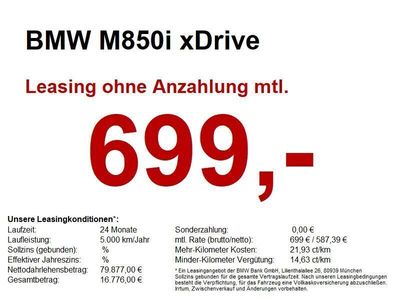 gebraucht BMW M850 xDrive Coupe