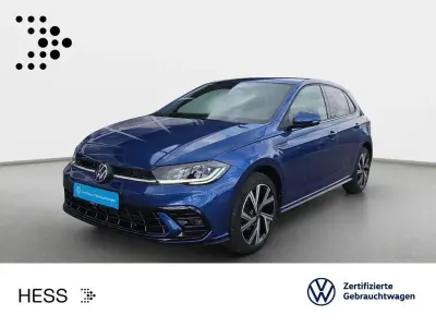 Gebraucht VW Polo R-line 110 PS (80 kW) 2022 Reef blue metallic Kleinwagen