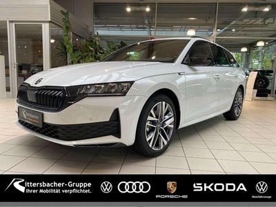 Weiß (moonweiss metallic) Neu 2025 Skoda Octavia SportLine Kombi | 36.841 € (Etwas zu teuer)