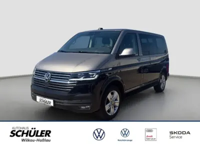 Gebraucht VW Multivan Comfortline 204 PS (150 kW) 2022 Schwarz (mojava beige/deep black) Van / Kleinbus