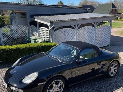 Second-hand Porsche Boxster 239 CP (175 kW) 2005 Negru Cabrio