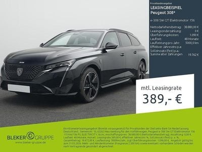 Gebraucht Peugeot e-308 SW GT 114 kW (156 PS) 2025 Perlaneraschwarzmet. Kombi