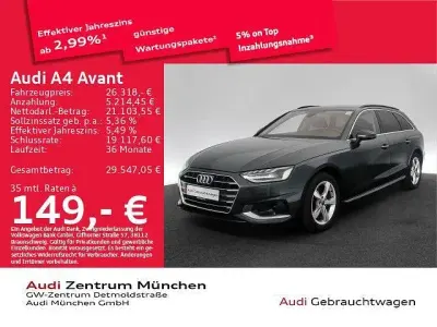 Gebraucht Audi A4 Advanced Plus 163 PS (119 kW) 2023 Manhattangrau metallic Kombi