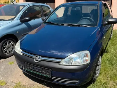 Gebraucht Opel Corsa 75 PS (55 kW) 2002 Blau Kleinwagen