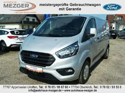 Gebraucht Ford Transit Custom Trend 105 PS (77 kW) 2021 Polarsilber metallic Van / Kleinbus