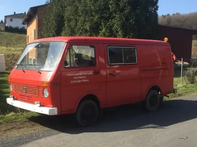 Gebraucht VW LT 75 PS (55 kW) 1981 Rot Van / Kleinbus