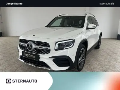 Gebraucht Mercedes GLB200 AMG line 150 PS (110 kW) 2022 Unilack polarweiß SUV