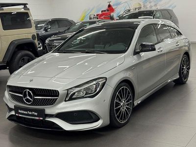 Gebraucht Mercedes CLA220 Shooting Brake AMG 177 PS (130 kW) 2017 Polarsilber Kombi