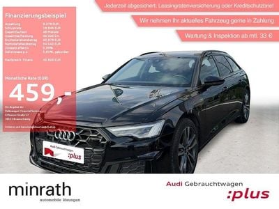 Gebraucht Audi A6 S-Line 367 PS (269 kW) 2024 Mythosschwarz metallic Kombi