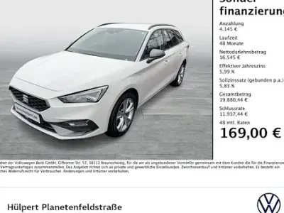 Usata Seat Leon ST FR 204 CV (150 kW) 2022 Bianco Station wagon