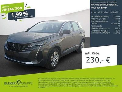 Grau Gebraucht 2023 Peugeot 3008 Active SUV | 19.870 € (Superpreis)
