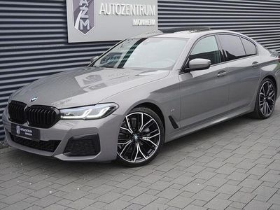 Berninagrau bernsteineffekt metallic Gebraucht 2021 BMW 520 M Sport Limousine | 39.990 €
