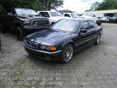 Gebraucht BMW 740 245 PS (180 kW) 2000 Blau Limousine