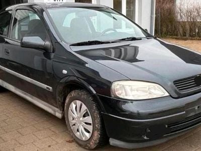 Gebraucht Opel Astra 101 PS (74 kW) 2001 Schwarz Limousine