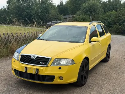 Gebraucht Skoda Octavia vRS 170 PS (125 kW) 2010 Gelb Kombi