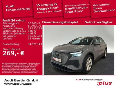 Gebraucht Audi Q4 e-tron Advanced 150 kW (204 PS) 2023 Kieselgrau SUV
