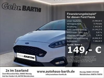 Usata Ford Fiesta ST 200 CV (147 kW) 2021 Bianco Utilitaria