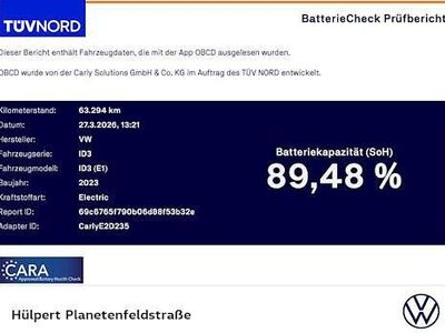 Gebraucht VW ID.3 Pure 110 kW (150 PS) 2022 Grau Kleinwagen